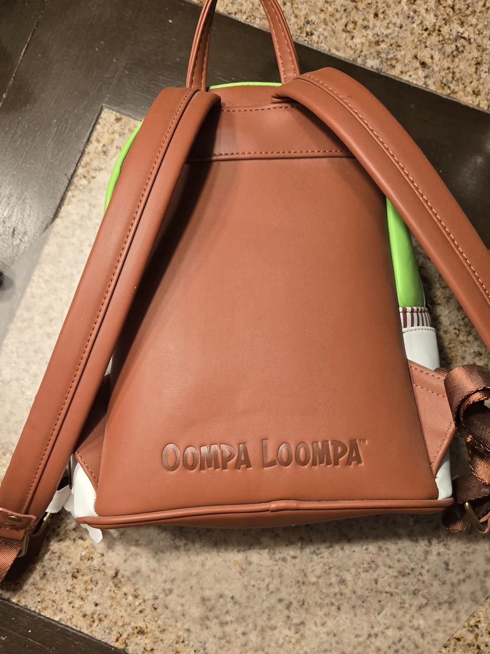 Willy Wonka OOMPA LOOMPA Loungefly Backpack Purse - NWOT - Picture 5 of 8